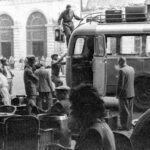 1947 Belgien i och ur bussen